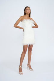 Johnny Feather Mini | Final Sale - White