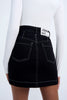 Johnny Jean Mini Skirt | Final Sale - Black White