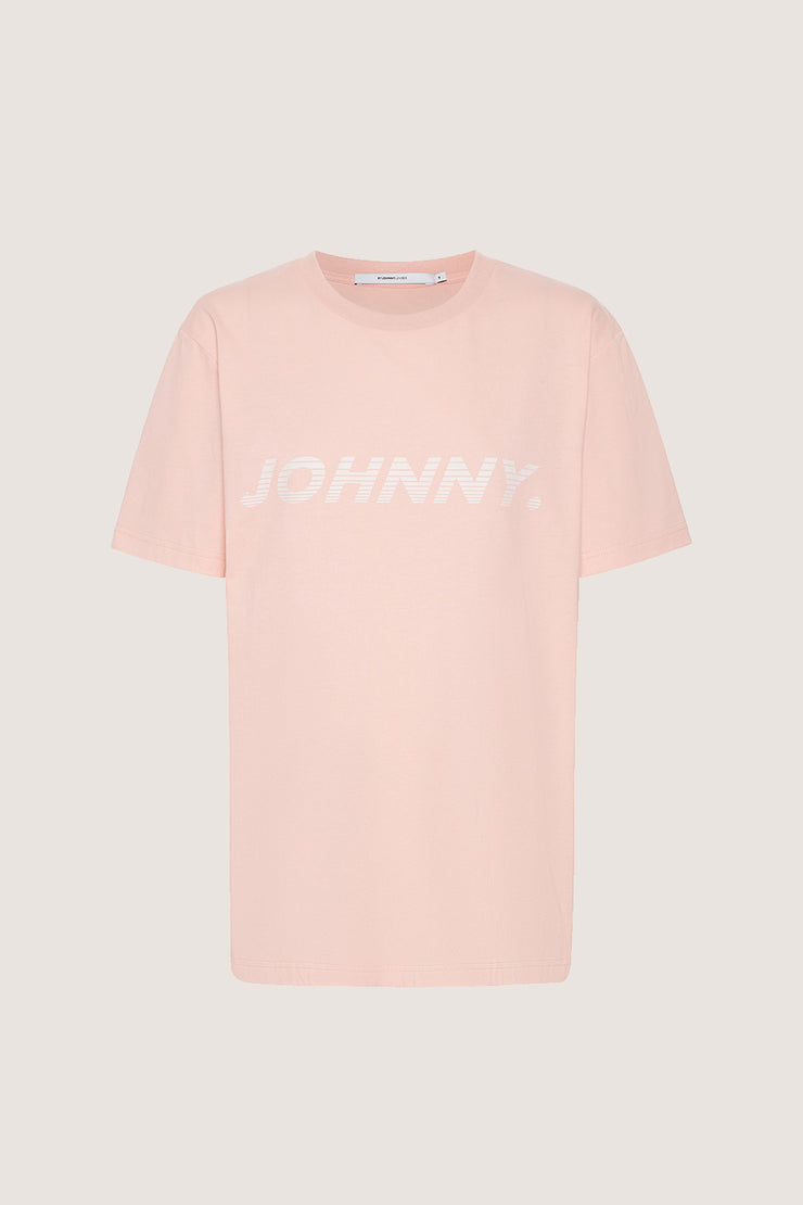 Johnny Rush Tee | Final Sale - Pink White