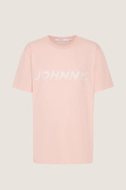 Johnny Rush Tee - Pink White