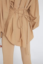 Jolyon Cotton Shirt | Final Sale - Camel