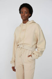 J Cropped Hoodie | Final Sale