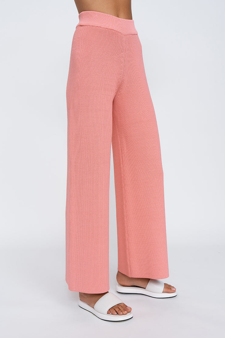 Kason Knit Pant | Final Sale - Pink