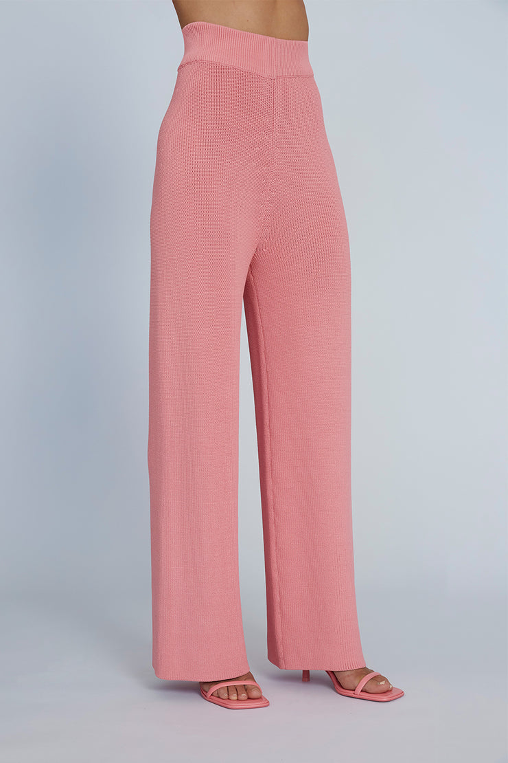 Kason Knit Pant | Final Sale - Pink