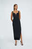 Kimberly Long Line Dress | Final Sale - Black