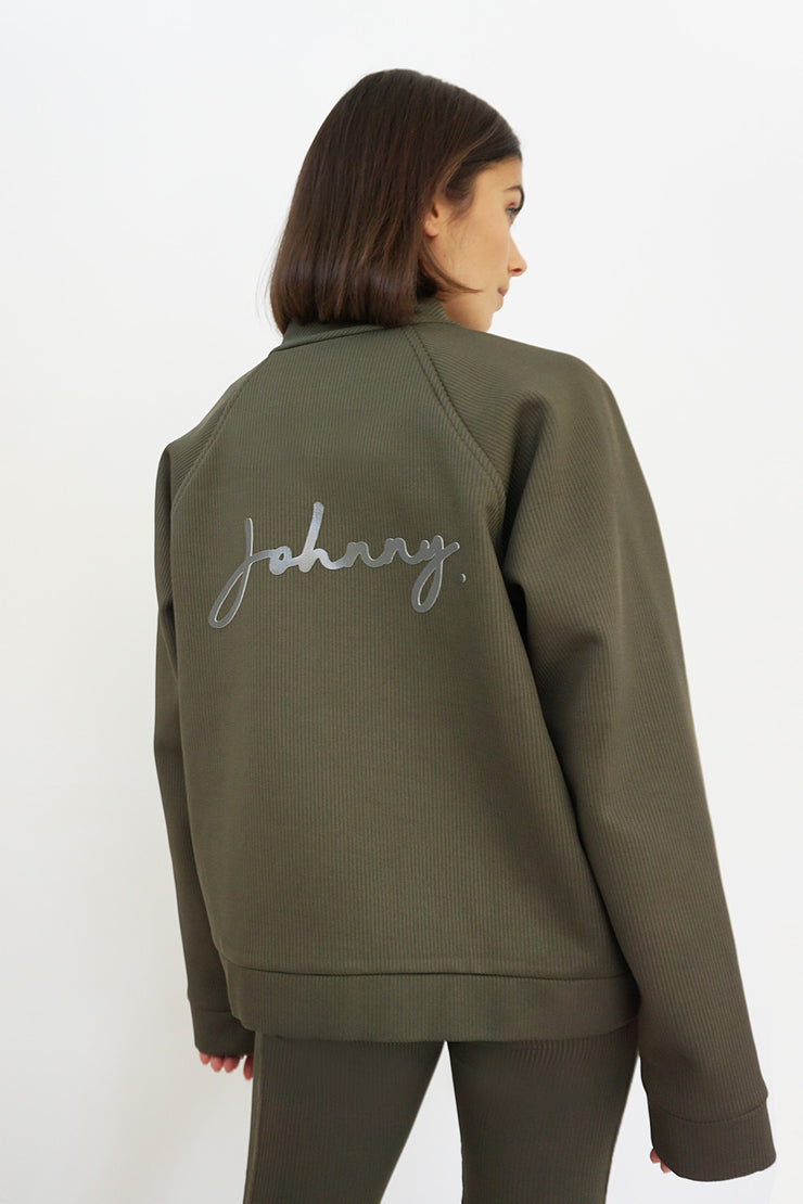 UNISEX Bonded Rib Bomber | Final Sale