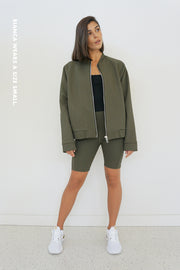 UNISEX Bonded Rib Bomber | Final Sale