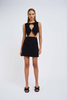 Lennon Anglaise Mini Dress | Final Sale  - Black