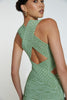 Leora Latice Knit Midi | Final Sale - Matcha