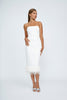 Lidi Feather Midi | Final Sale - Ivory