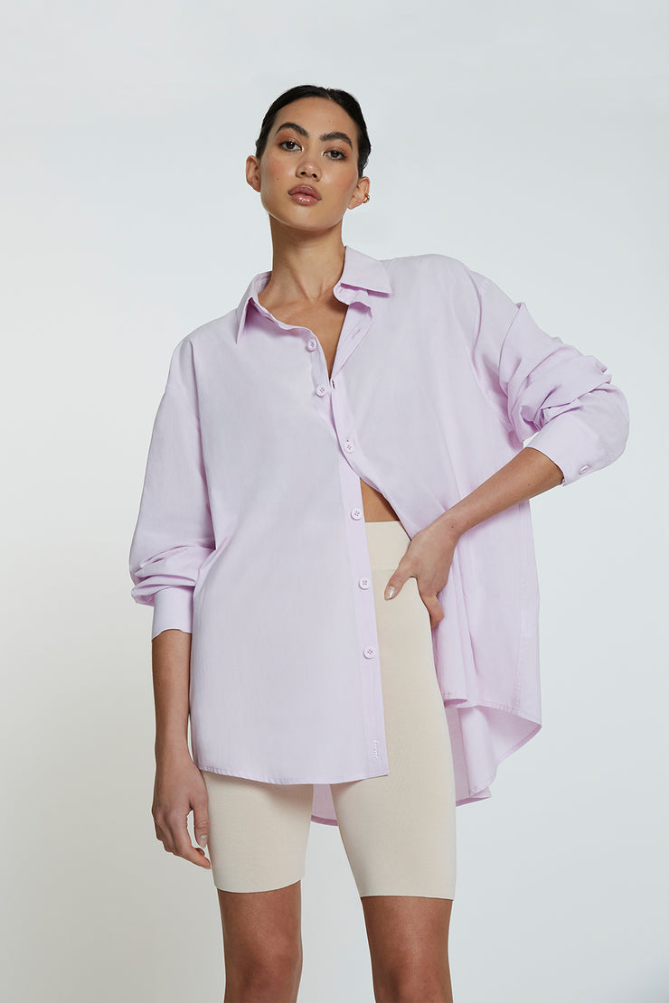 Mason Cotton Shirt | Final Sale - Pink