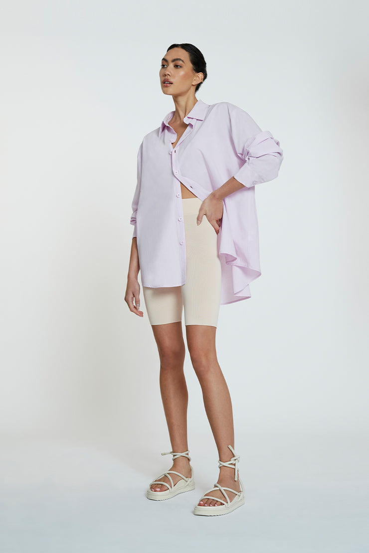 Mason Cotton Shirt | Final Sale - Pink