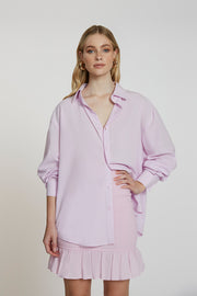 Smock Frill Mini Skirt | Final Sale - Pink