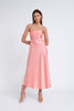 Lisette Bias Midi Dress | Final Sale - Watermelon