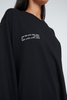 Live Life Long Sleeve Tee | Final Sale - Black