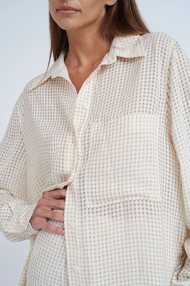 Longline Shirt | Final Sale - Bone Check