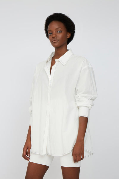 Unisex Leon Shirt | Final Sale - White