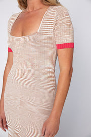 Nude Marle Knit Midi | Final Sale