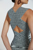 Leora Latice Knit Mini Dress | Final Sale - Black/White