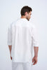 Mason Cotton Shirt - White
