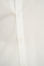 Mason Cotton Shirt - White
