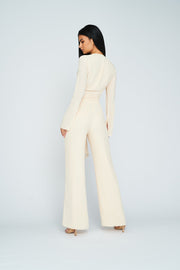 Mimi Scarf Top | Final Sale - Cream