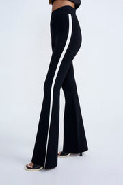 Naomi Knit Pant | Final Sale - Black White