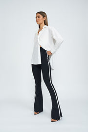 Naomi Knit Pant | Final Sale - Black White