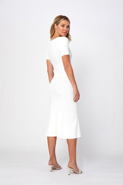 Natasha Knit Midi | Final Sale - Ivory