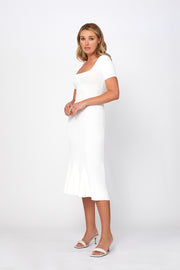 Natasha Knit Midi | Final Sale - Ivory