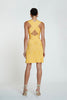 Leora Latice Knit Mini Dress | Final Sale - Nectarine Marle