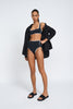 Nehara High Waist Bottom | Final Sale - Black White