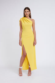 One Shoulder Jasmine | Final Sale  - Yellow