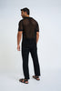 Picot Knit Shirt | Final Sale  - Black