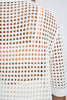 Picot Knit Shirt | Final Sale  - Ivory
