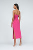 Selena Strapless Dress | Final Sale - Hot Pink