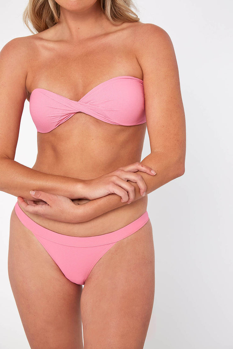 Slim Band Bottom | Final Sale - Pink