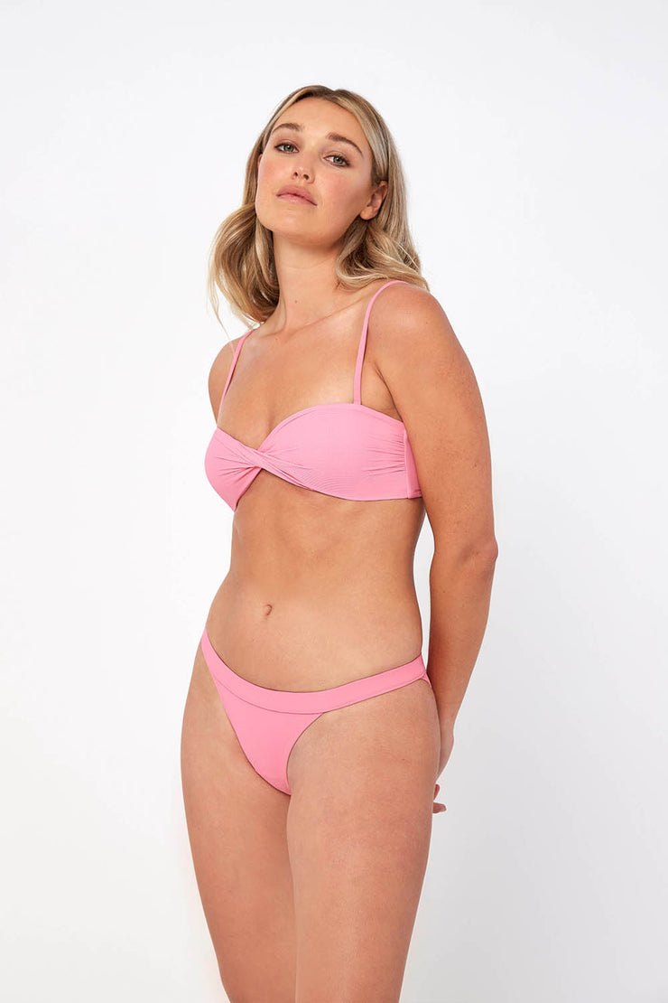 Slim Band Bottom | Final Sale - Pink