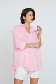 Liam Cotton Shirt | Final Sale - Pink