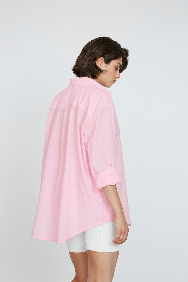 Liam Cotton Shirt | Final Sale - Pink
