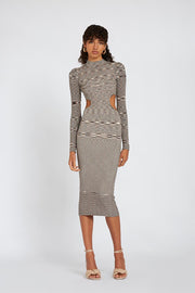 Raine Knit Midi Dress | Final Sale - Liquorice Marle