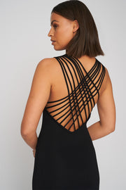 Ray of Light Knit Midi | Final Sale - Black