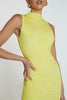 Riley Rib Panel Knit Dress | Final Sale - Lemon