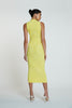 Riley Rib Panel Knit Dress | Final Sale - Lemon