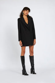 Roxanna Blazer Dress | Final Sale - Black