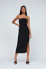 Selena Strapless Dress | Final Sale  - Black