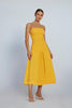 Skyler Strapless Sun Dress | Final Sale - Orange