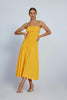 Skyler Strapless Sun Dress | Final Sale - Orange