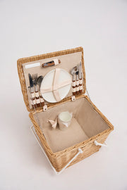 Small Picnic Basket | Final Sale - Natural