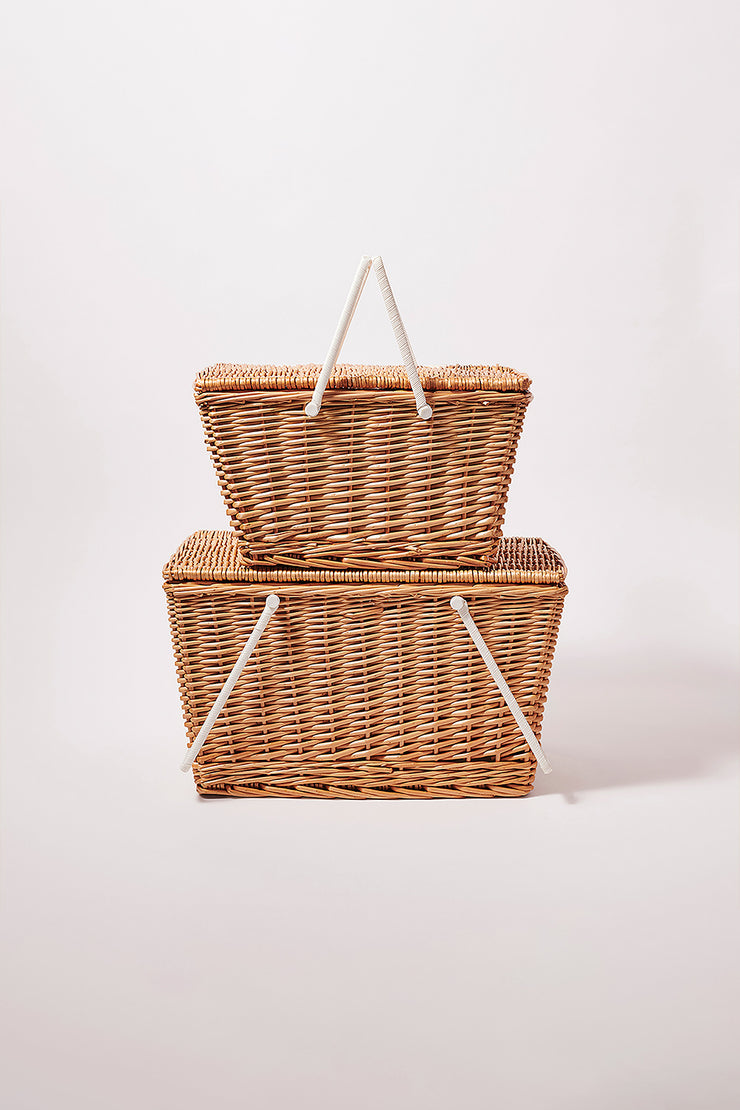 Small Picnic Basket | Final Sale - Natural